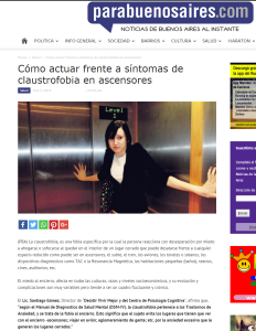 Cómo actuar frente a síntomas de claustrofobia en ascensores   Noticias de Buenos Aires al instante